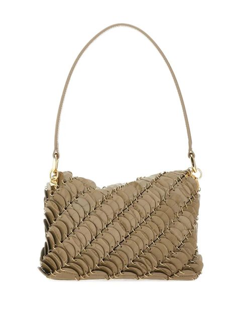 Rabanne Paco leather shoulder bag - Brown - zdjęcie produktu nr 2