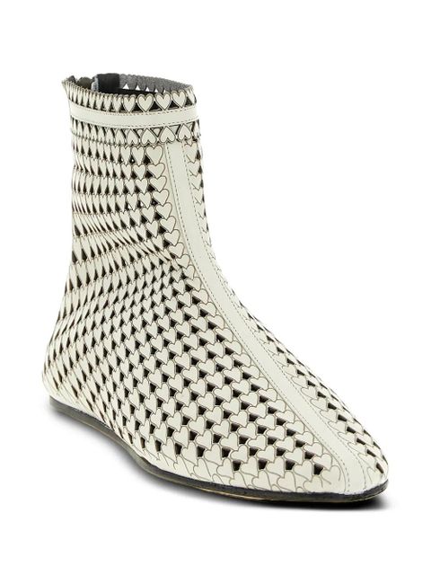ISABEL MARANT Ferix leather ankle boots - Neutrals - zdjęcie produktu nr 2