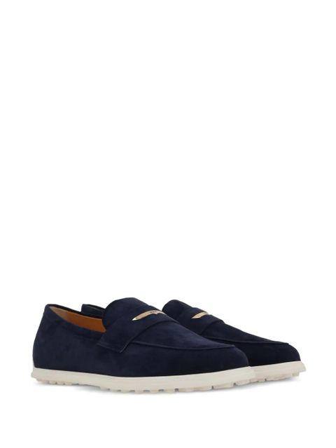 Tod's suede loafers - Blue