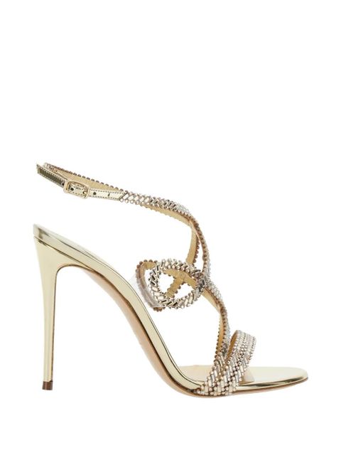 Casadei Josephine Julia embellished strap sandals - Gold - zdjęcie produktu nr 1
