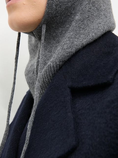 Answear.LAB kominiarka z kaszmirem kolor szary