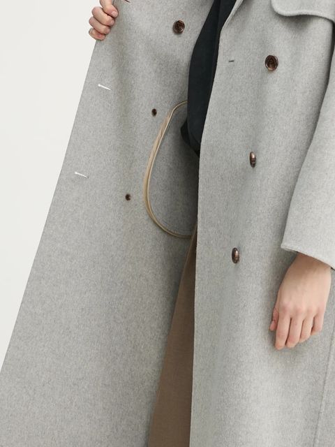 Theory płaszcz wełniany