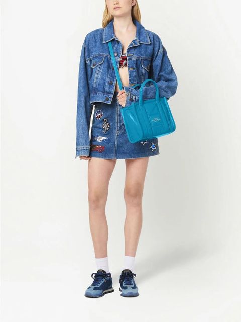 Marc Jacobs The Shiny Crinkle Small Tote bag - Blue - zdjęcie produktu nr 2