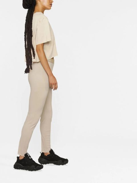 Givenchy logo-print stretch leggings - Neutrals