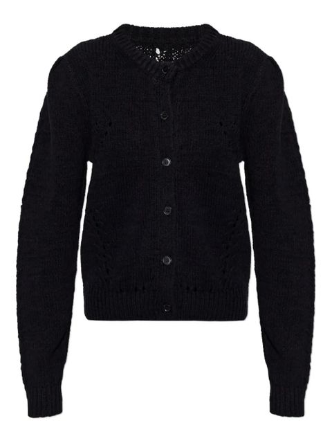 Ulla Johnson button knitted cardigan - Black - zdjęcie produktu nr 1