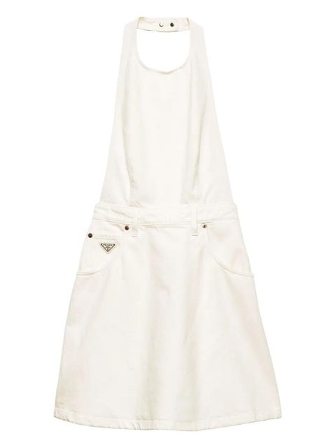 Prada denim mini dress - White - zdjęcie produktu nr 1