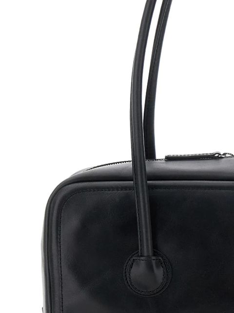 Marge Sherwood double-handle zip-top tote bag - Black