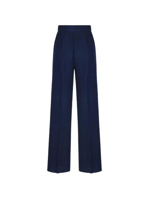 Max Mara concealed-fastening trousers - Blue - zdjęcie produktu nr 2