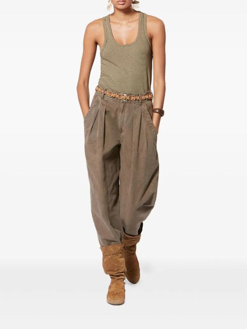 MARANT ÉTOILE Thea striped T-shirt - Neutrals - zdjęcie produktu nr 2