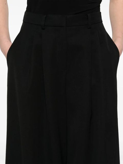 Magda Butrym pleat-detail trousers - Black