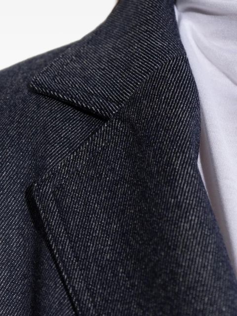 Max Mara double-breasted wool jacket - Blue