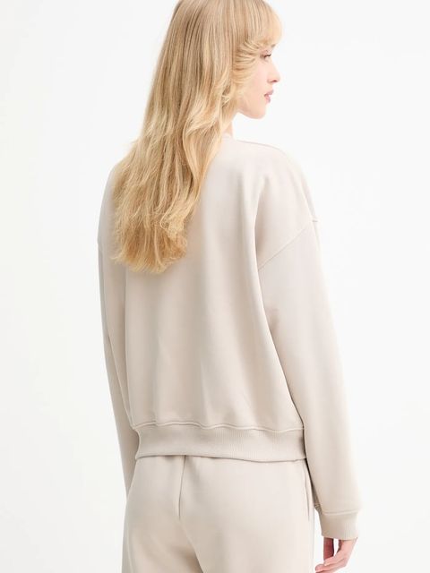La Mania bluza ROYAL damska kolor beżowy gładka ROYAL
