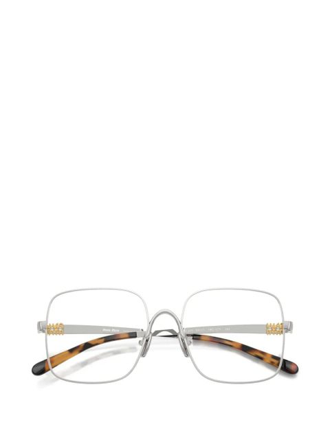Miu Miu Eyewear square-frame glasses - Silver