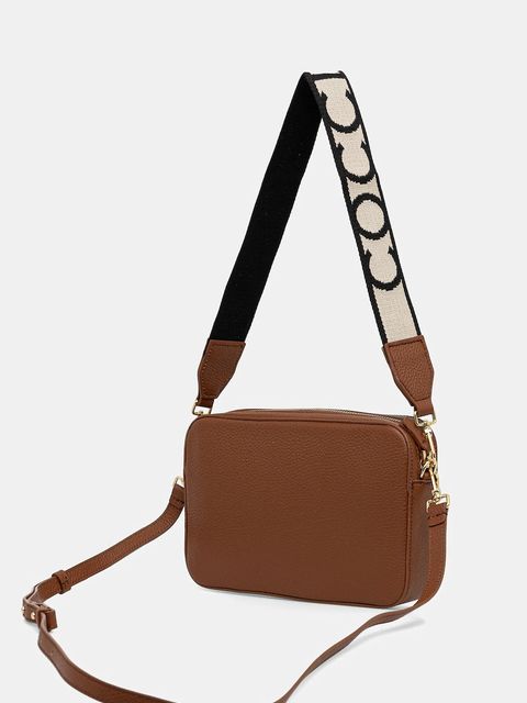 Coccinelle torebka skórzana TEBE kolor brązowy E5.MN5.52.01.01 - zdjęcie produktu nr 2