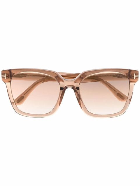 TOM FORD Eyewear Selby square-frame sunglasses - Brown - zdjęcie produktu nr 1