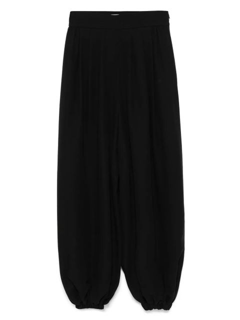 Valentino Garavani elastic-ankle trousers - Black - zdjęcie produktu nr 1