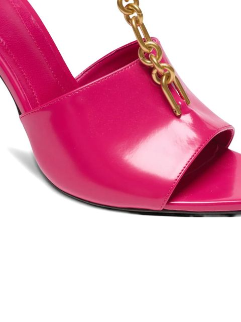Balmain 95mm Sync pointed-toe sandals - Pink