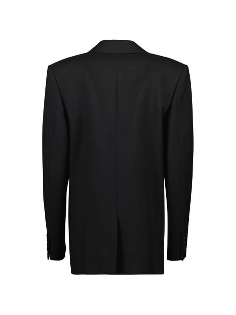 Saint Laurent Cassandre double-breasted jacket - Black - zdjęcie produktu nr 2