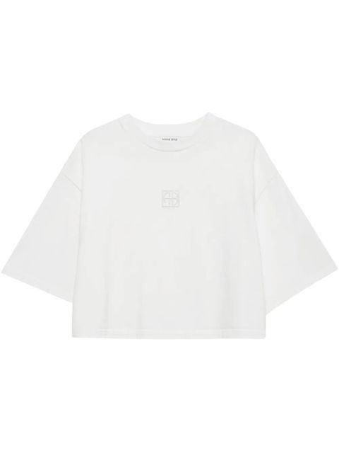 ANINE BING Myers T-shirt - White - zdjęcie produktu nr 1