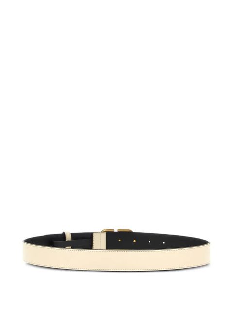 Valentino Garavani 30mm VLogo Signature belt - Neutrals
