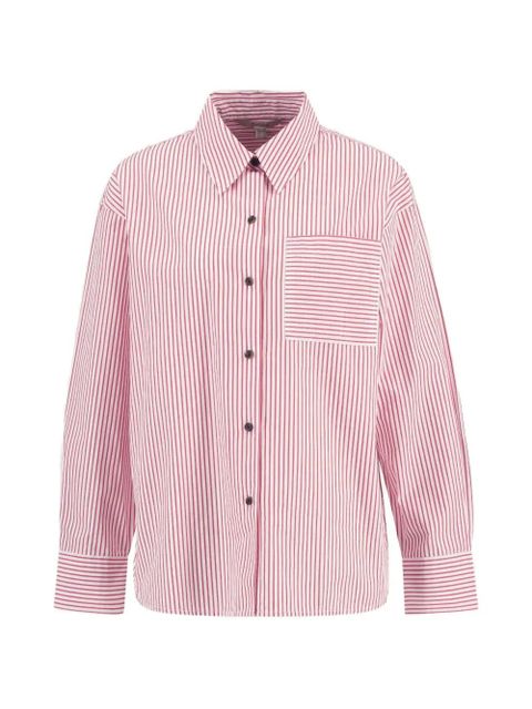 Barbour Polly striped shirt - White - zdjęcie produktu nr 1