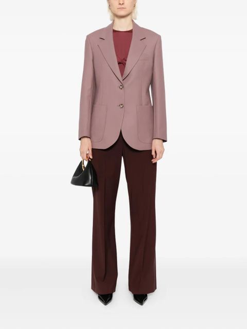Victoria Beckham patch pocket blazer - Purple - zdjęcie produktu nr 2