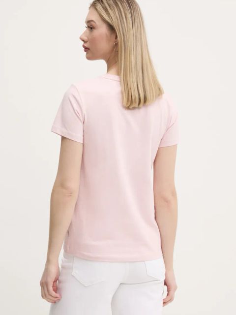 Guess Jeans t-shirt damski kolor różowy W5RI54 J1314