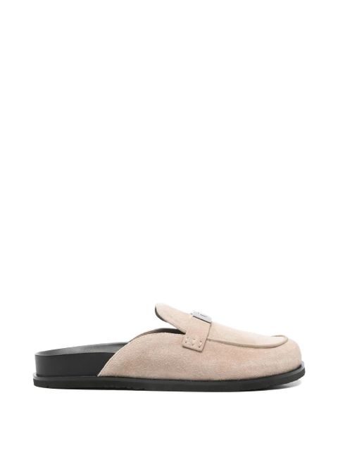 Tory Burch Leelee metal-buckle mules - Neutrals - zdjęcie produktu nr 1