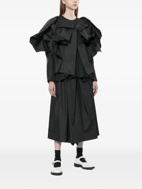 Comme Des Garçons ruffled jacket - Black - zdjęcie produktu nr 2