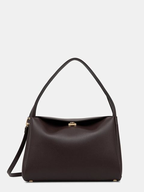 Themoire torebka kolor brązowy TMFW25EUDN109