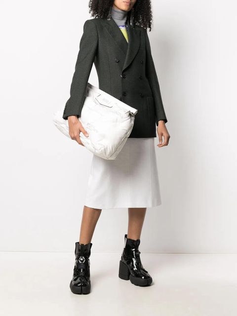 Maison Margiela single-breasted peak-lapel blazer - Green