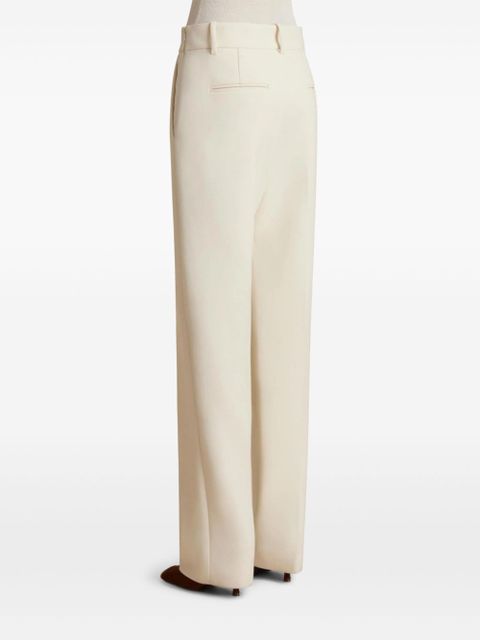 KHAITE Cambie trousers - Neutrals