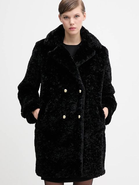 Gaudi płaszcz kolor czarny 521FD39001 - zdjęcie produktu nr 1