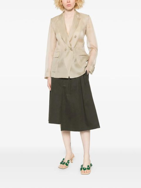 Max Mara Slogan double-breasted blazer - Neutrals - zdjęcie produktu nr 2