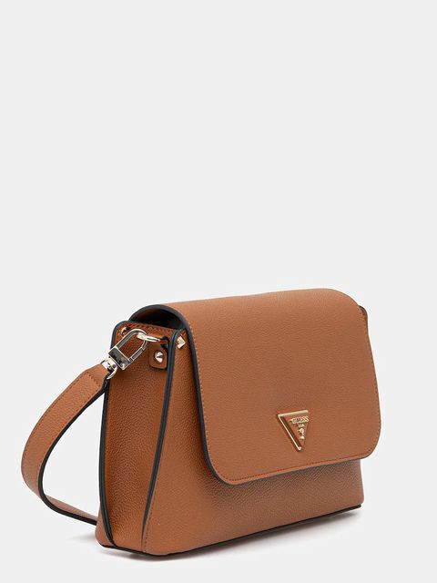 Guess torebka MERIDIAN kolor brązowy HWBG69 74200