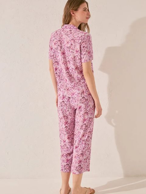 women'secret piżama damska kolor różowy 4859418