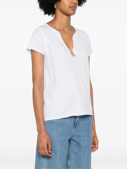 Zadig&Voltaire rhinestone-embellished cotton T-shirt - White - zdjęcie produktu nr 2