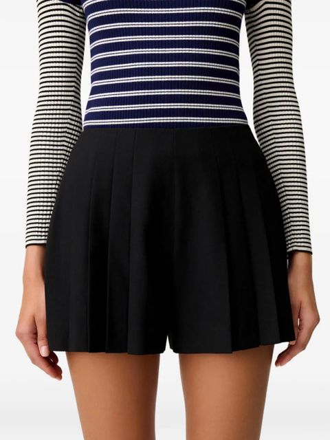 Claudie Pierlot pleated shorts - Black
