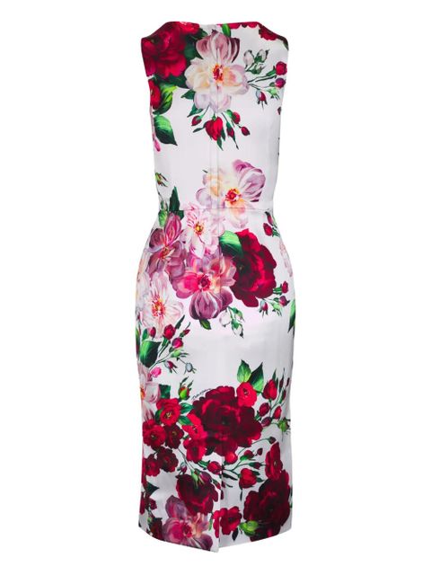 Dolce & Gabbana floral-print dress - White - zdjęcie produktu nr 2
