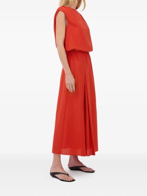 LouLou de Saison Cosma sleeveless top - Red