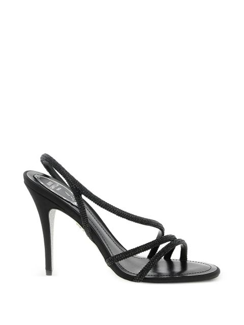 René Caovilla Erin open-toe sandals - Black - zdjęcie produktu nr 1