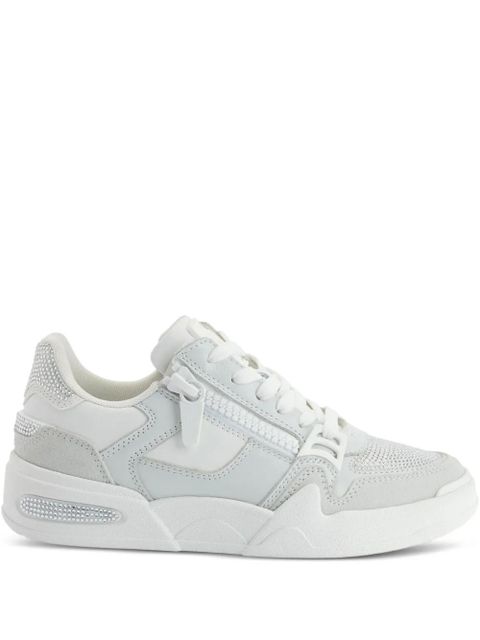 Giuseppe Zanotti Gz-ghost zip embellished sneakers - White - zdjęcie produktu nr 1