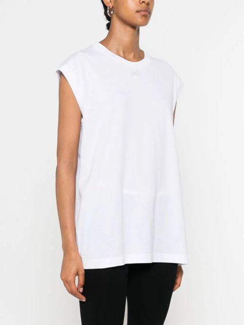 Dolce & Gabbana round-neck sleeveless top - White