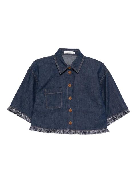 ZIMMERMANN Rhiannon denim shirt - Blue - zdjęcie produktu nr 1