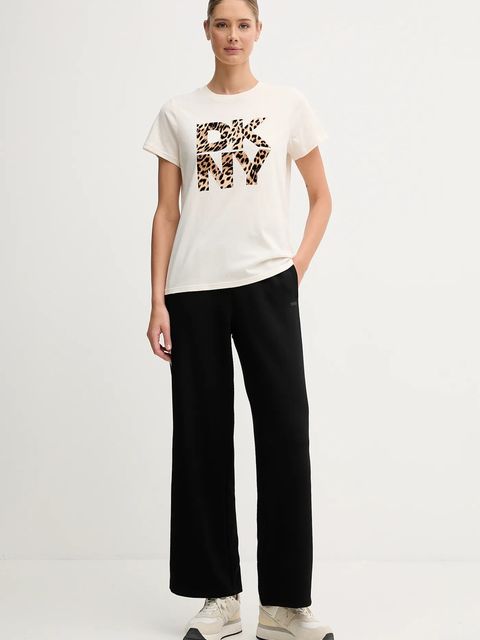 Dkny t-shirt bawełniany - zdjęcie produktu nr 1