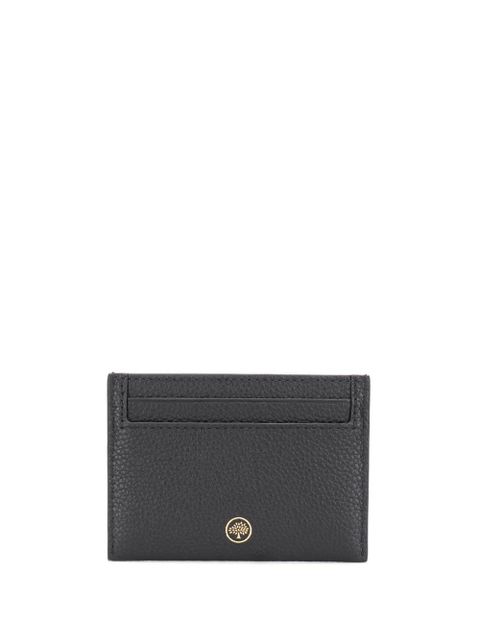 Mulberry embossed logo cardholder - Black