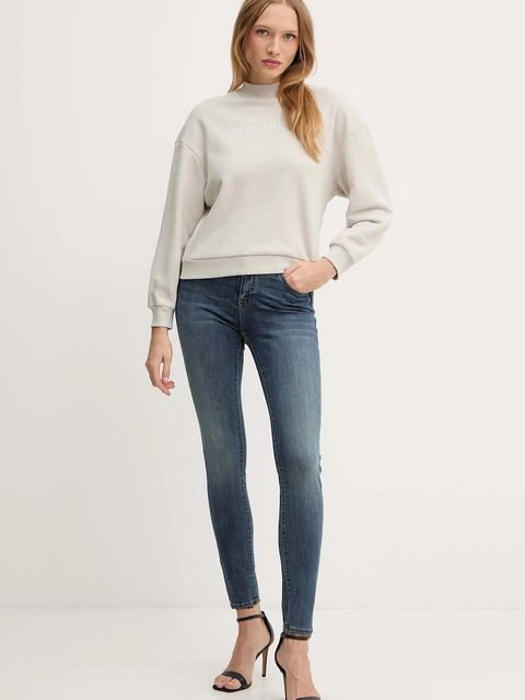 Armani Exchange jeansy damskie kolor niebieski XW000129 AF10863 - zdjęcie produktu nr 2