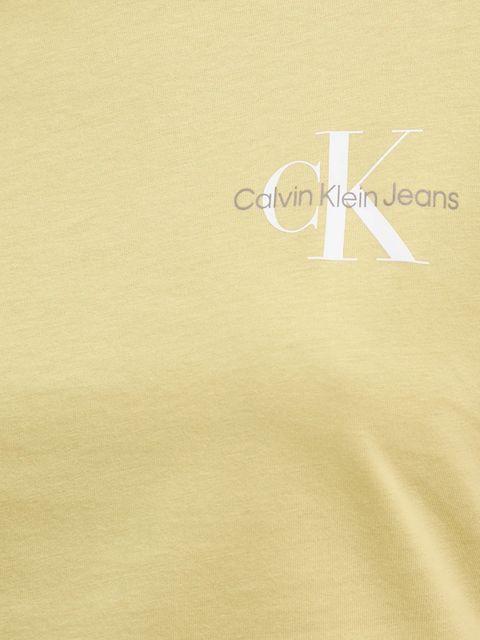 Calvin Klein Jeans t-shirt bawełniany 2-pack damski kolor żółty J20J219734