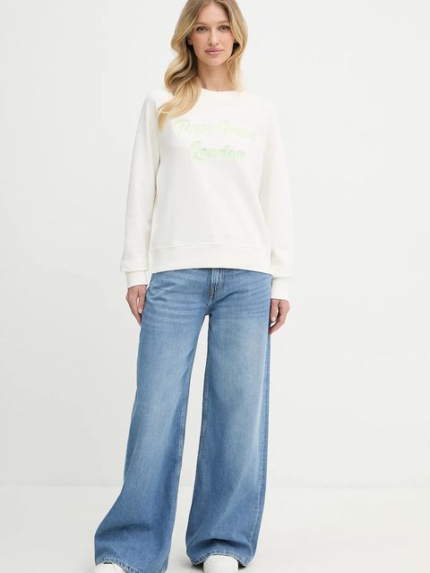 Pepe Jeans jeansy WIDE LEG JEANS MW VINTAGE - zdjęcie produktu nr 1