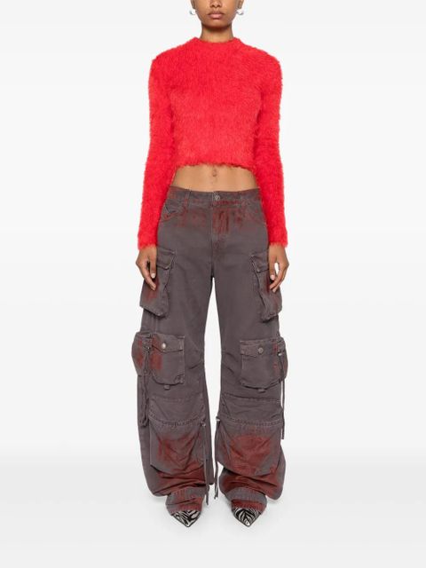 The Attico Fern cargo pants - Purple - zdjęcie produktu nr 2